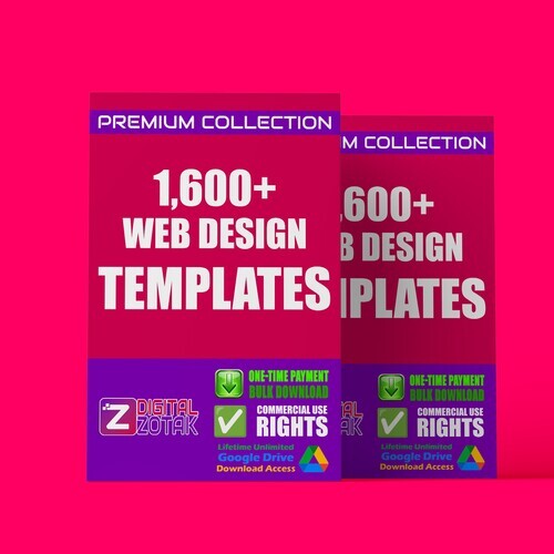 1,600 Website Design Templates